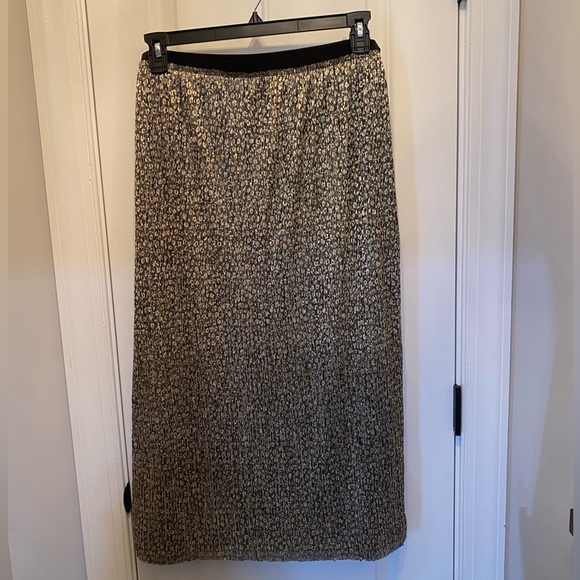 Maeve shimmer gold and black 16 skirt - Picture 12 of 12
